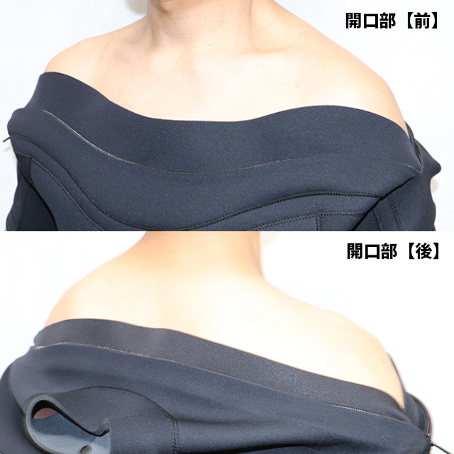 【新品　即納　メンズMLX(170~172cm/74~76kg)】ロングチェストシーガル 3x2mm メンズMLXサイズ 日本製/春秋用ウェットスーツ/サーフィン_画像3