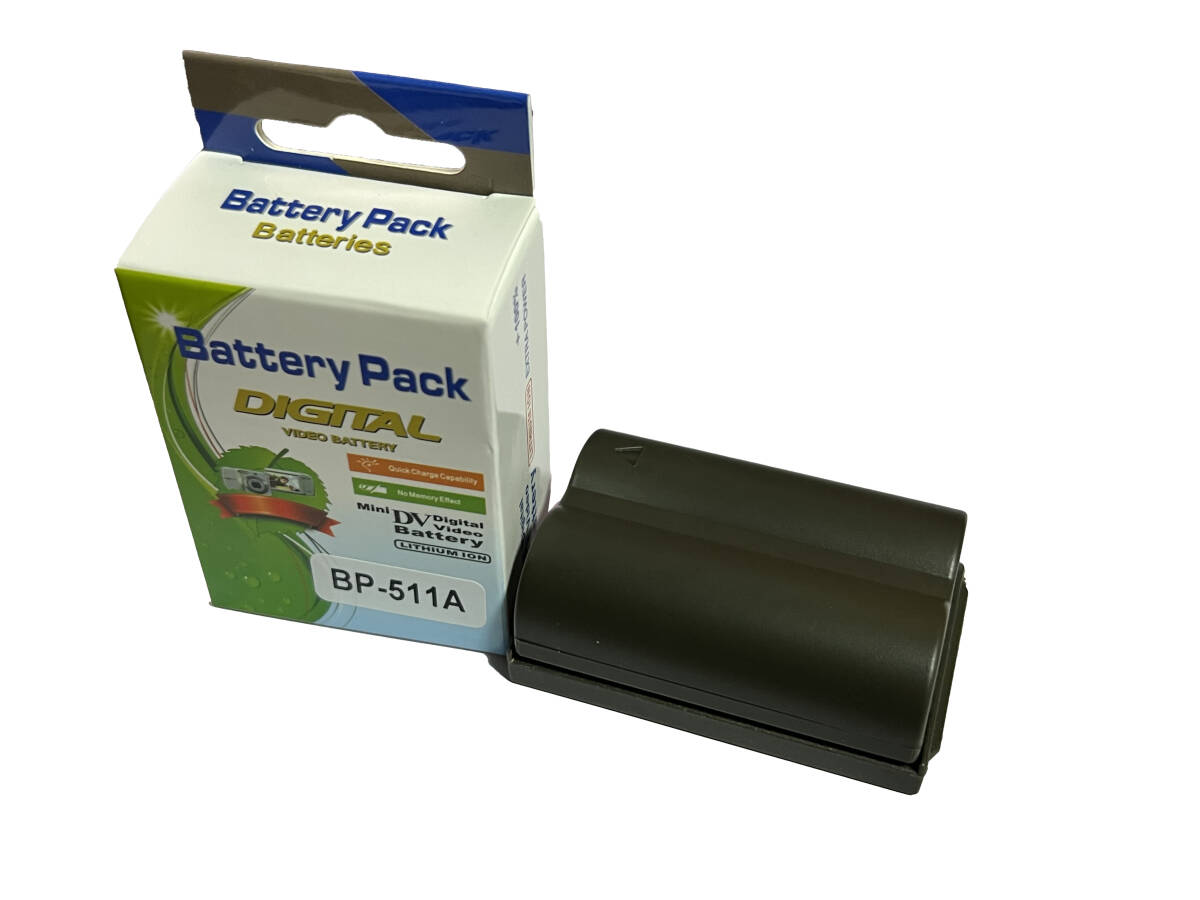 BP-511 BP-512 BP-511A BP-514 互換バッテリー Canon 大容量【7.4V 2800mAh】リチウムイオン充電池