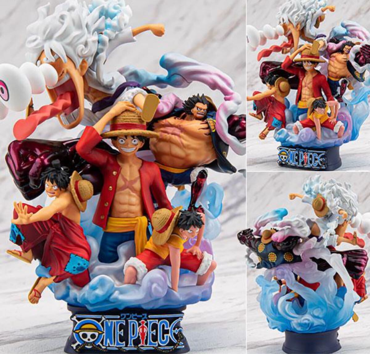 プチラマD(zhuǎn)X ONE PIECE LOGBOX RE BIRTH 02 ルフィスペシャル 完成品フィギュア メガハウス ワンピース