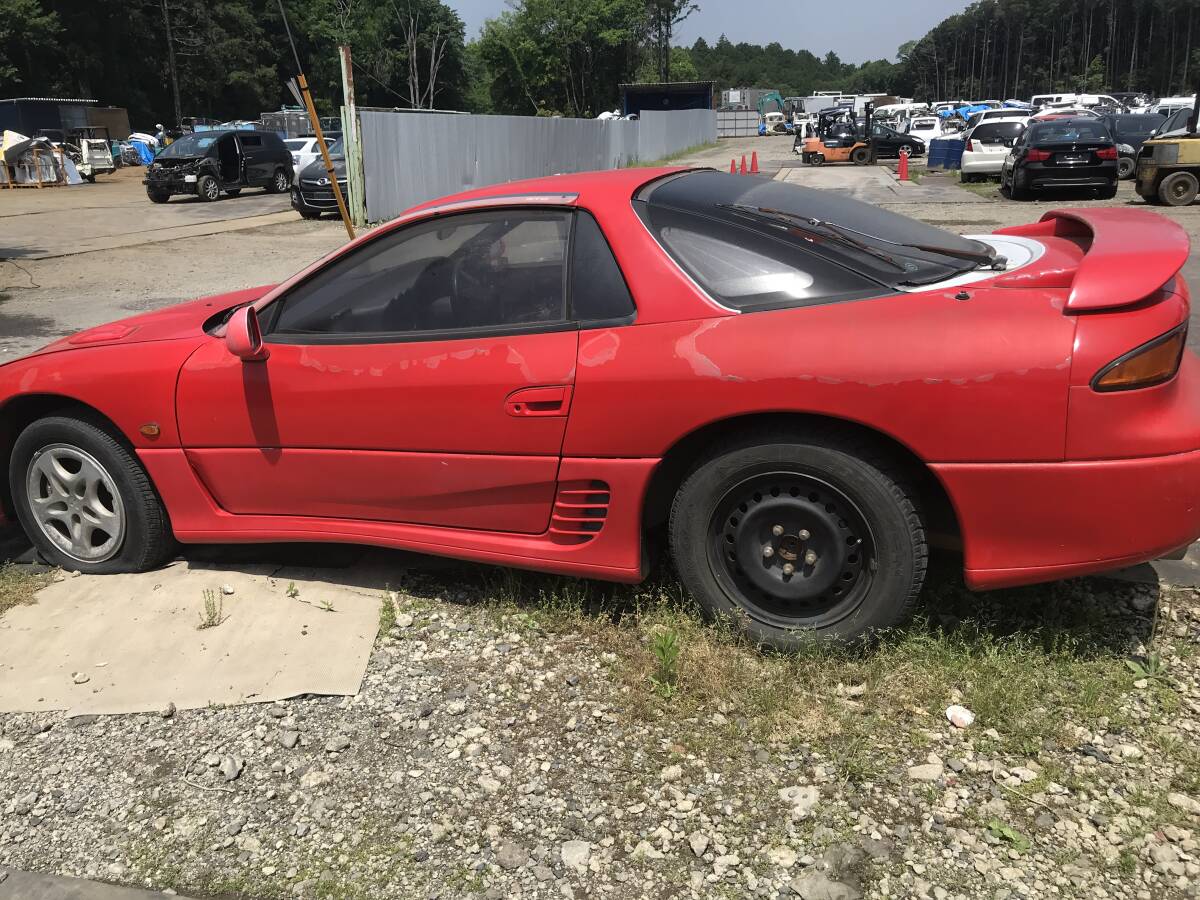三菱　GTO　Z16A　H3年式　AT　3000cc 　エンジン始動(dòng)OK　一時(shí)抹消書類あり