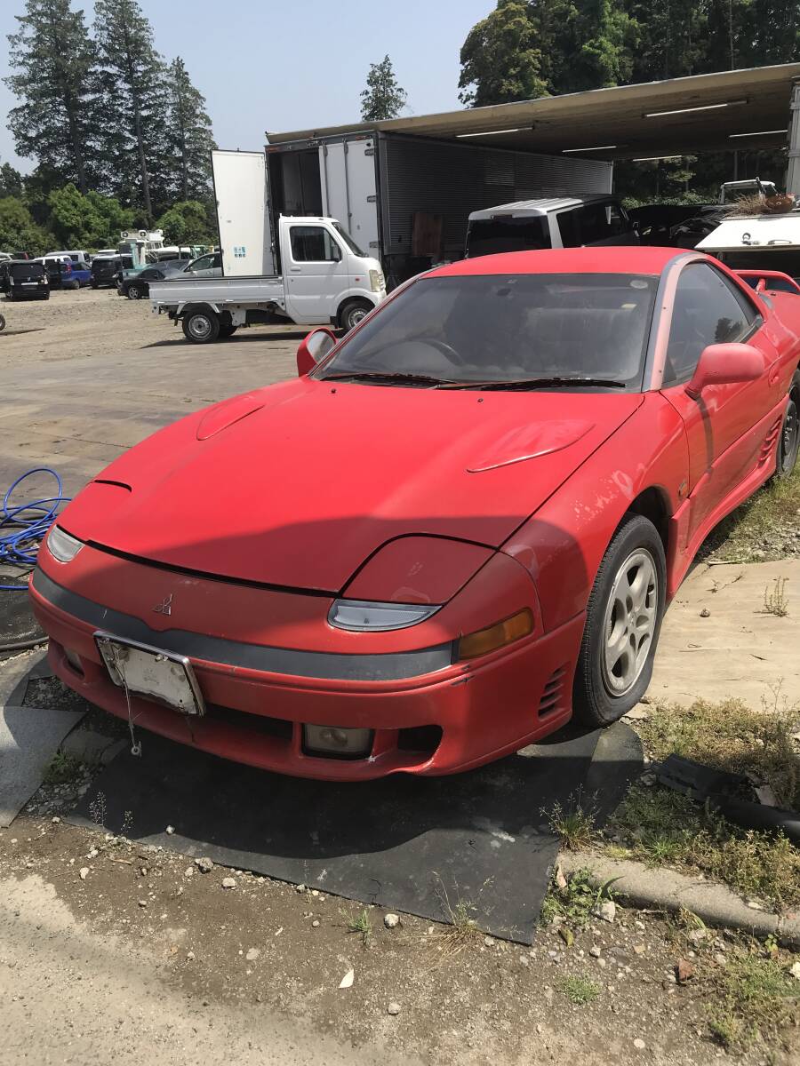三菱　GTO　Z16A　H3年式　AT　3000cc 　エンジン始動(dòng)OK　一時(shí)抹消書類あり