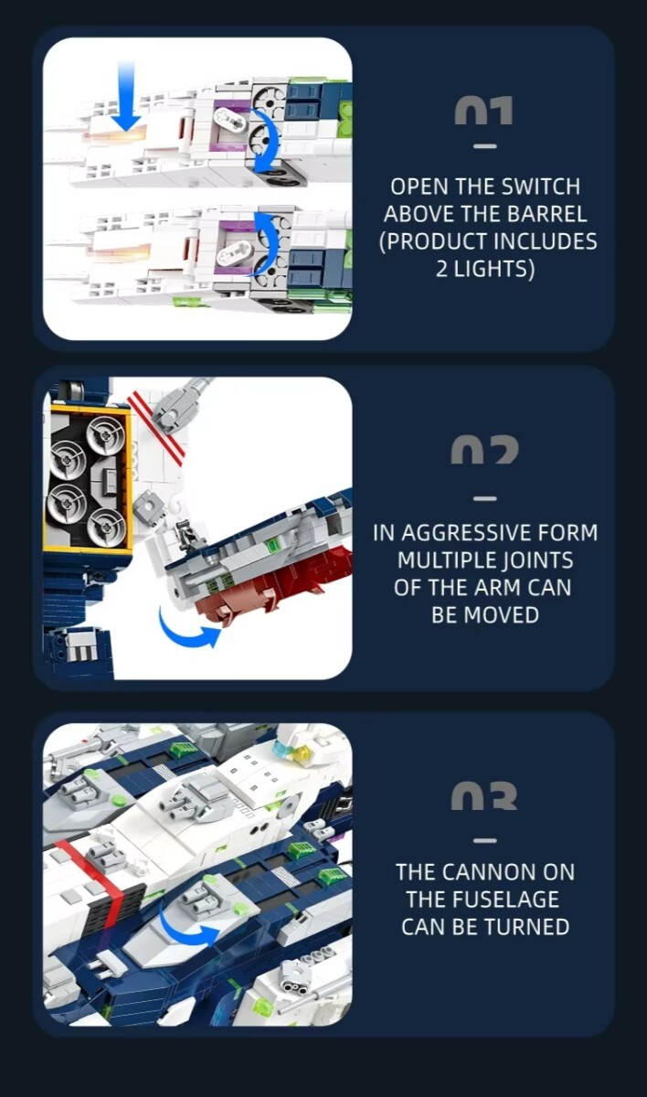 SDF-1 超時空要塞 マクロス ブロック 4682ピース｜Yahoo!フリマ