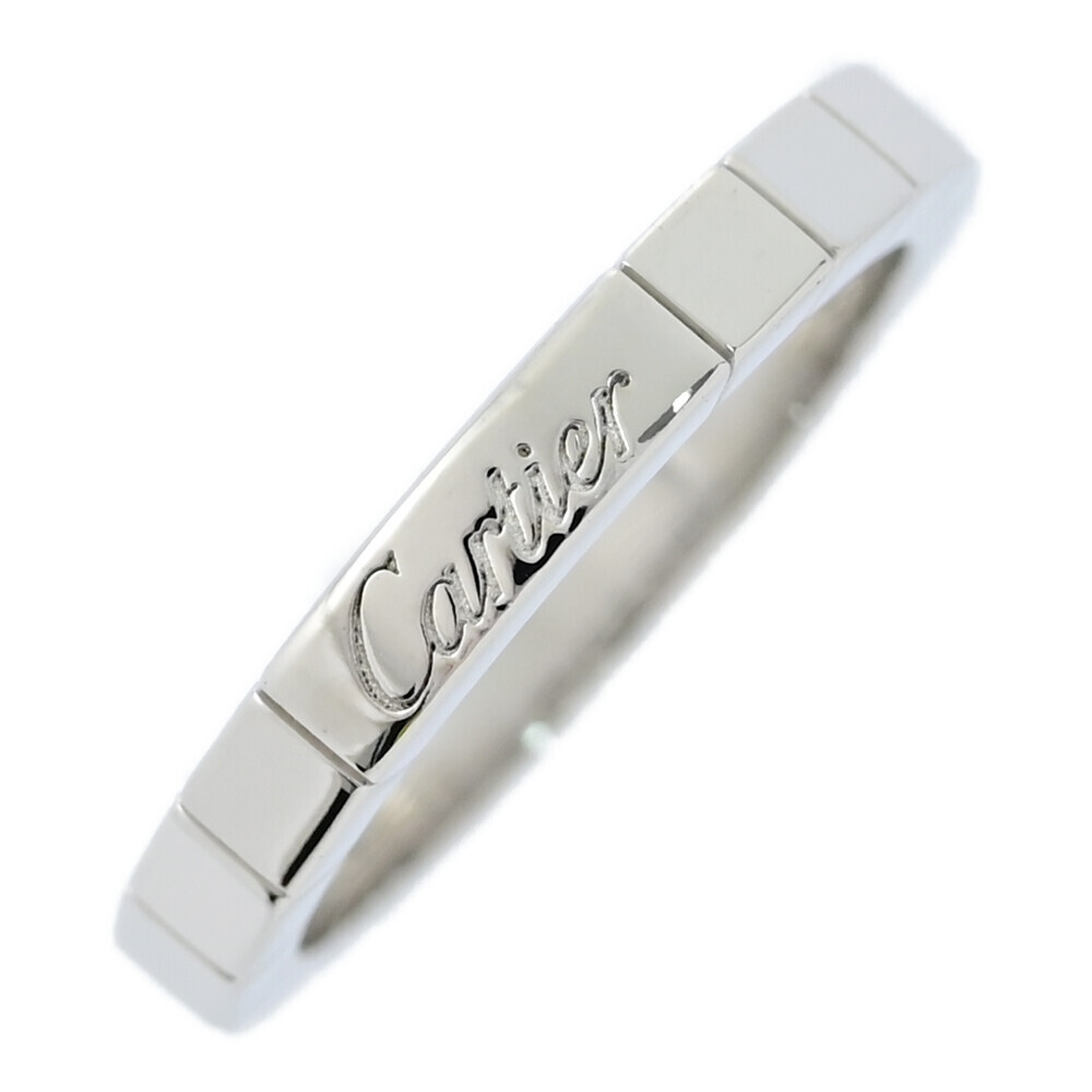 Cartier カルティエ ラニエール リング?指輪/K18(WG無)-6.5g/15號/#55/ホワイトゴールド/プレゼント/記念日■555527