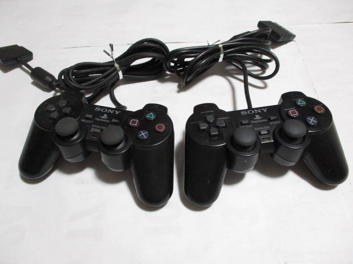 PS2　デュアルショック2　コントローラー?。才_(tái)セット　激安　チャンス?。?！