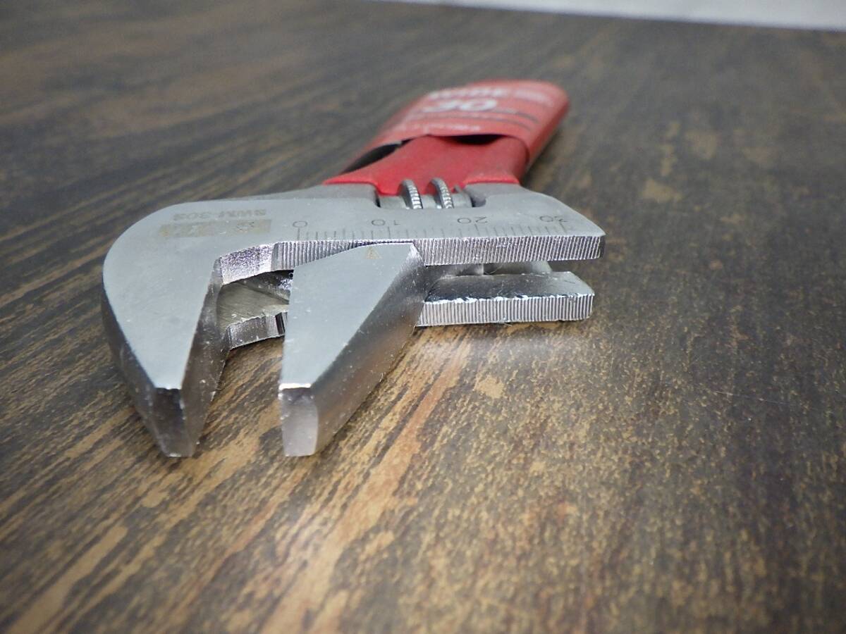  не использовался товар SK11 широкий monki ключ Short самый большой диаметр 30mm SWM-30S ручной инструмент ( клик post отправка ) 250512