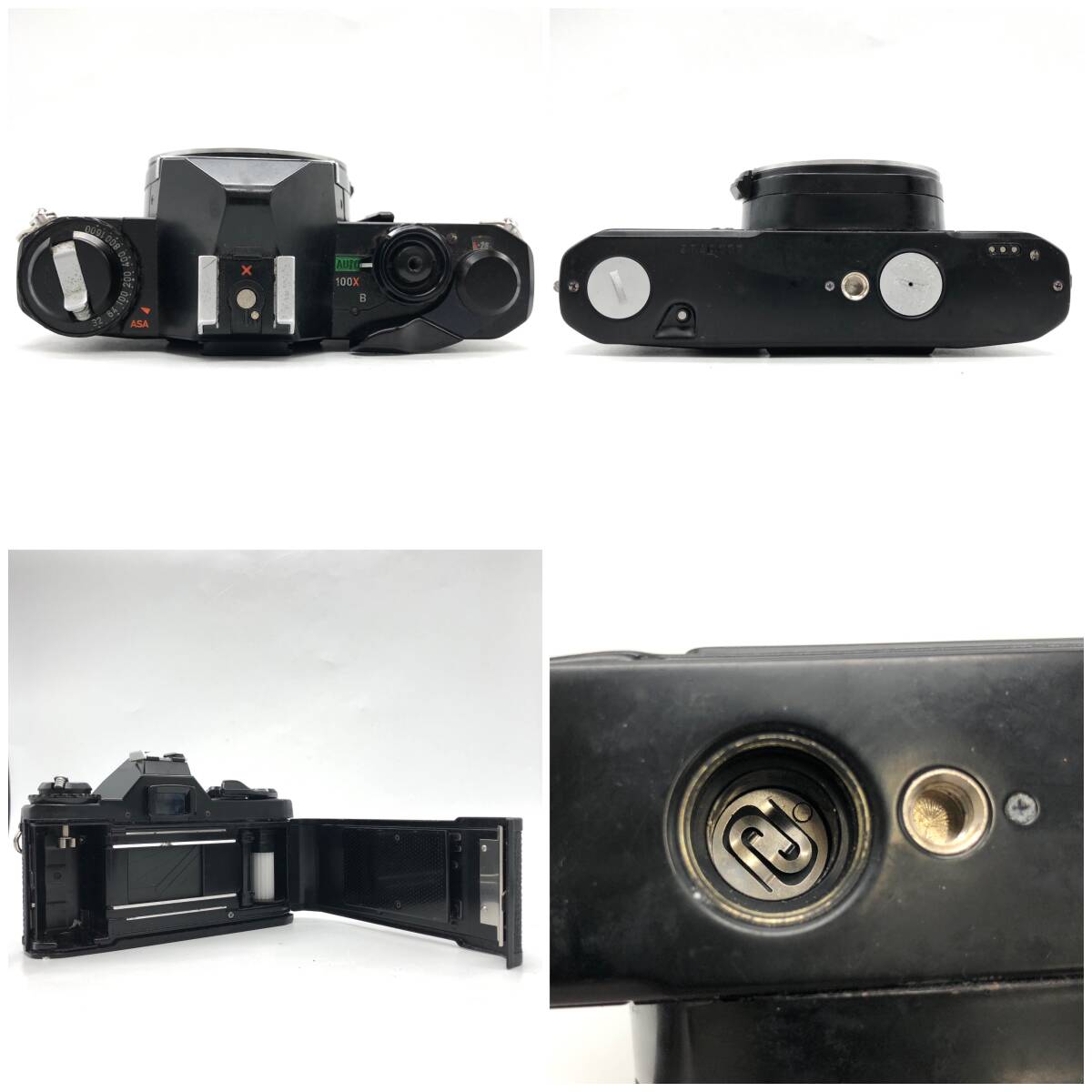 TY2248■【シャッター確認OK】PENTAX フィルムカメラ 2點 カメラレンズ 3點 まとめ ME super MV1 ストロボ付き ＊白カビあり