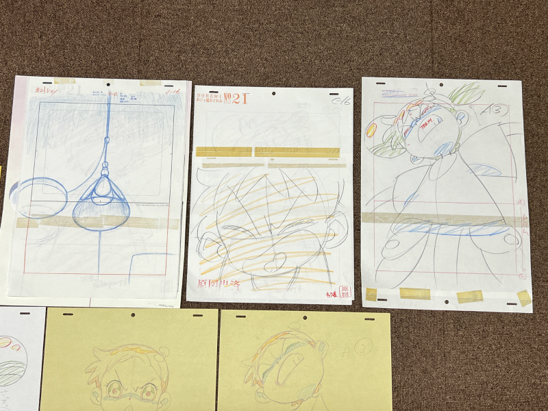 アニメ おジャ魔女どれみ #21-16 セル畫用 原畫 / 動(dòng)畫 / 背景 おまとめセット！ どれみ