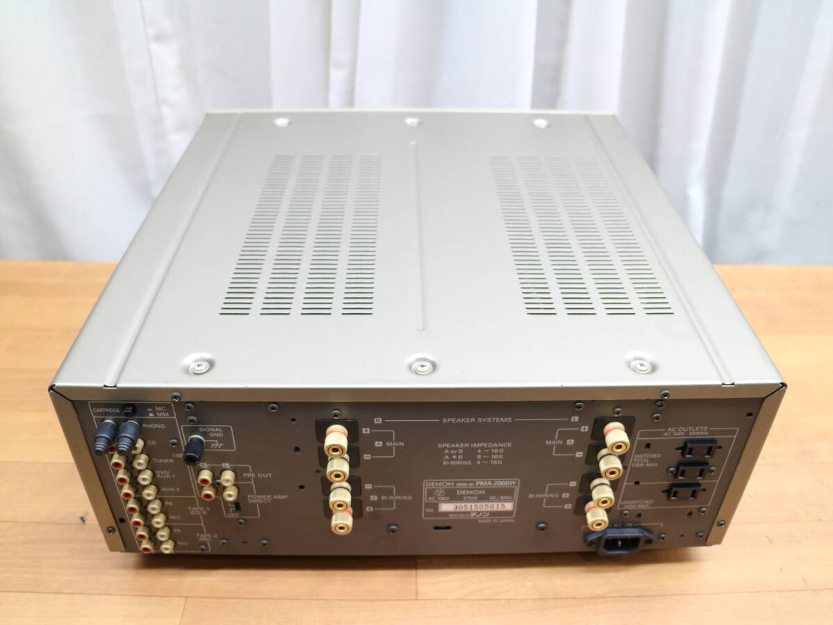 DENON PMA-2000IV プリメインアンプ (T-276)