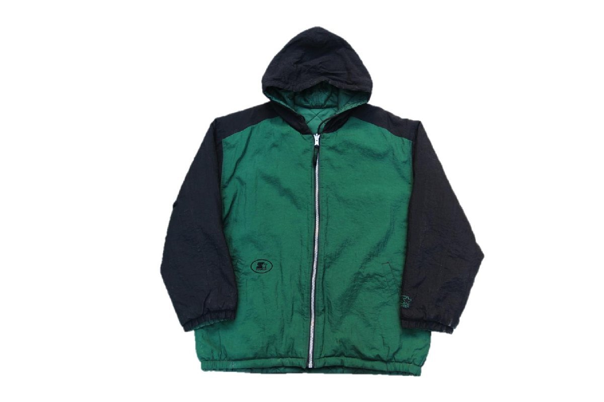 80s 90s VINTAGE ヴィンテージ USED 古著 STERTER スターター Nylon Hood Reversible Jacket Sports JKT L ナイロンリバーシブルジャケット