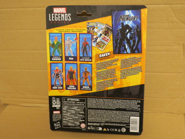 マーベルレジェンド ミニコミック?シリーズ ダケン (ウルヴァリン) Hasbro MARVEL LEGENDS DARK AVENGERS