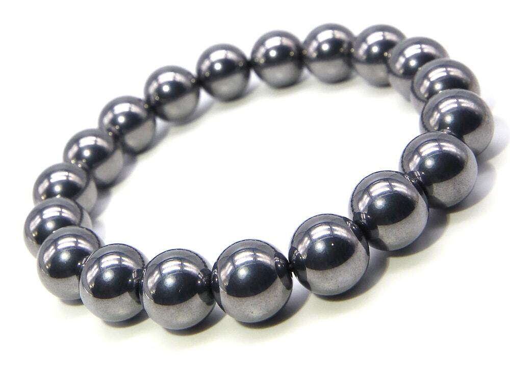 テラヘルツ鉱石 ブレスレット 10mm パワーストーン ブレスレット メンズ レディース 數(shù)珠 アクセサリー メンズブレスレット