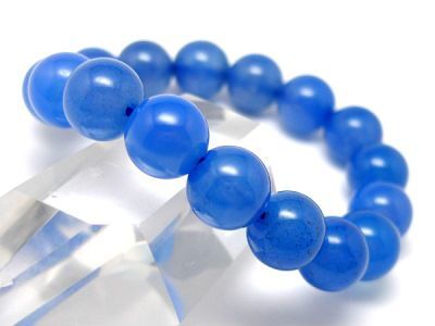 青メノウ ブレスレット 10mm パワーストーン ブレスレット メンズ レディース 天然石 數(shù)珠 アクセサリー