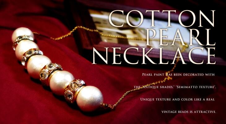 コットンパール チェーン ネックレス レディース レディースネックレス アクセサリー レディースアクセサリー 女性用 結(jié)婚式