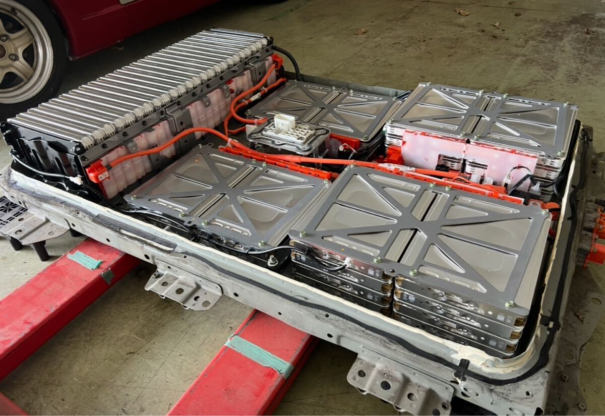 leaf EV аккумулятор 24kwo фугу крышка солнечный система . батарейка популярный 7 cell 56V автобус балка 6 листов имеется