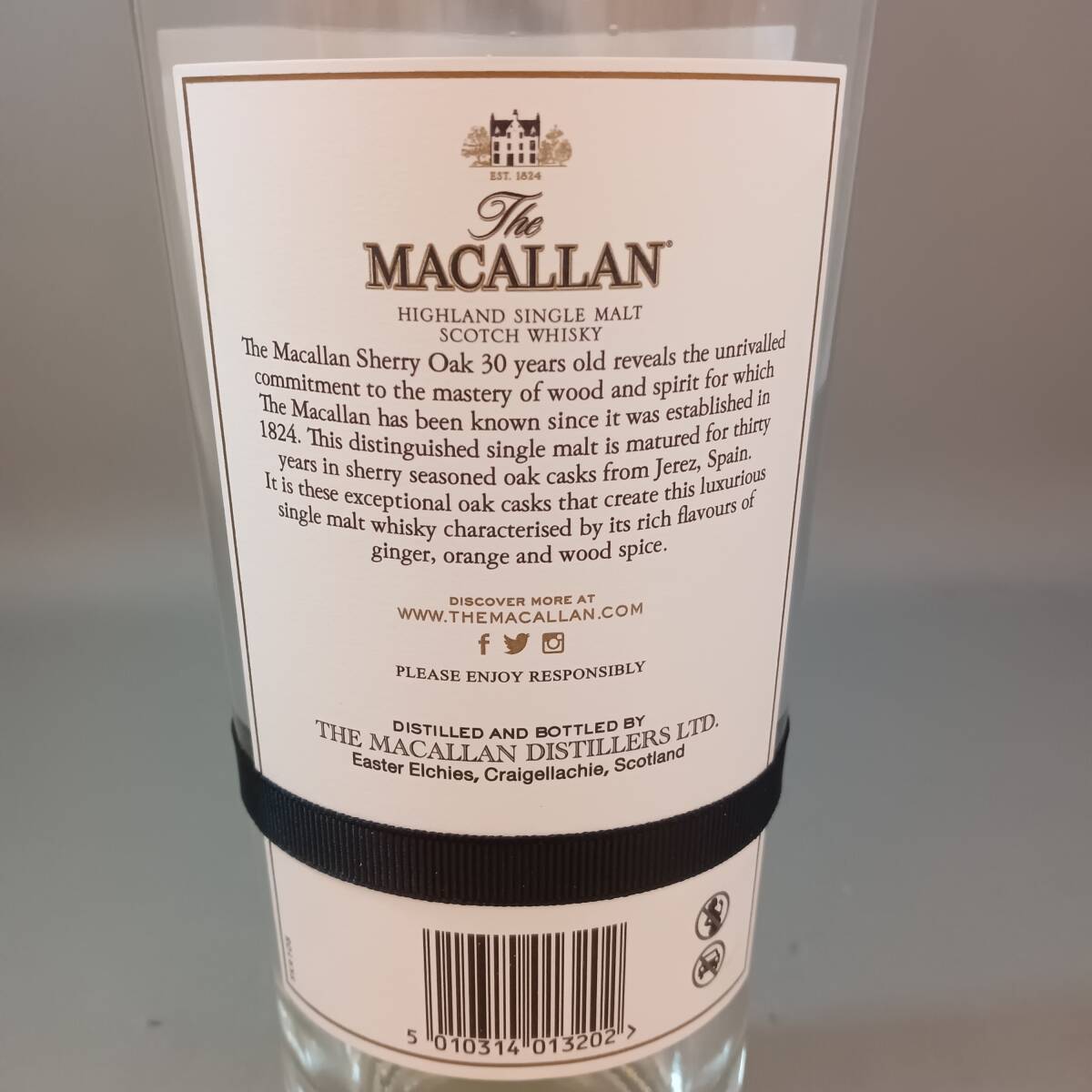 ◇The Macallanz ザ マッカラン 30年 箱・外箱付 空瓶 空ボトル