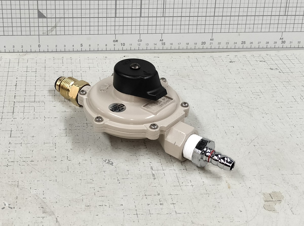 3-プロパンガス/LPガス/レギュレーター/調(diào)整器/ホースエンド/中古品