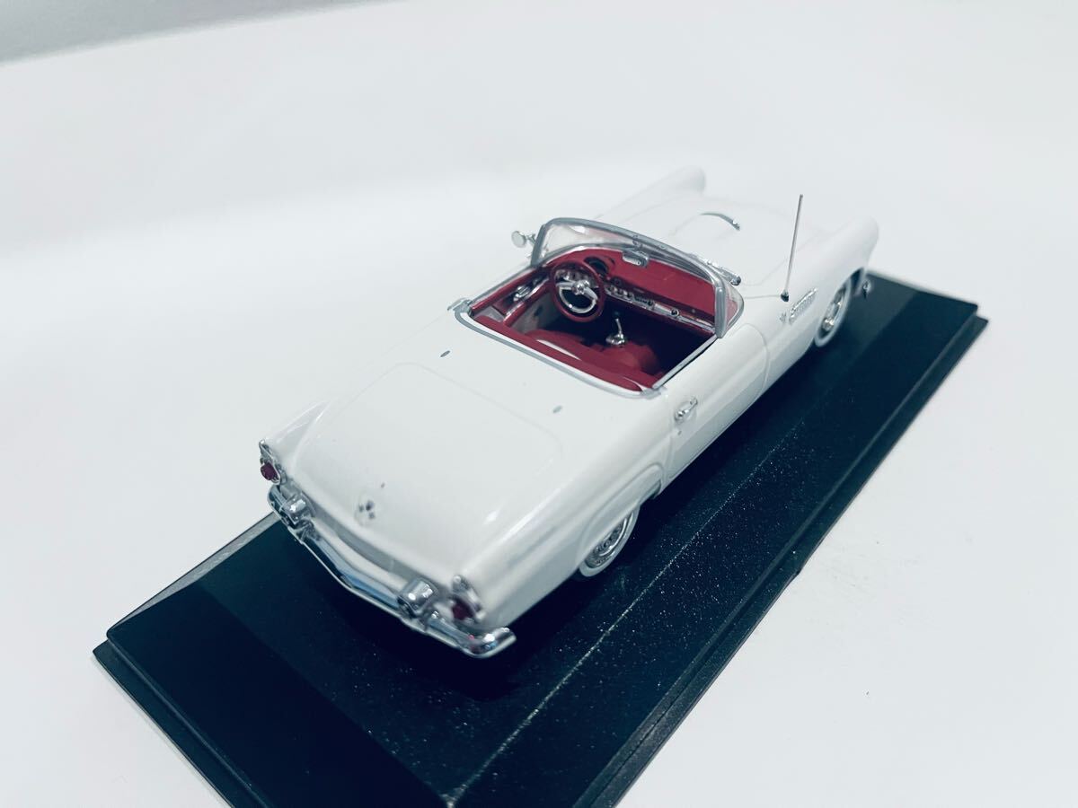 【送料無料】1/43 Minichanmps FORD THUNDERBIRD フォード サンダーバード 1955 White