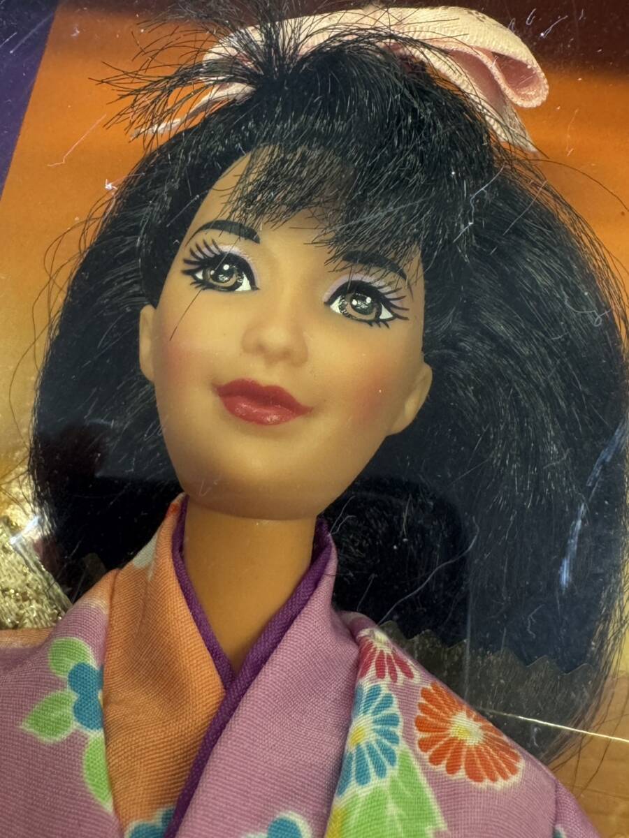 未開封 バービー1995年ワールドコレクション 著物 日本 JAPANESE JAPAN マテル ビンテージBarbie Dools of the World Collection 90sZM3841