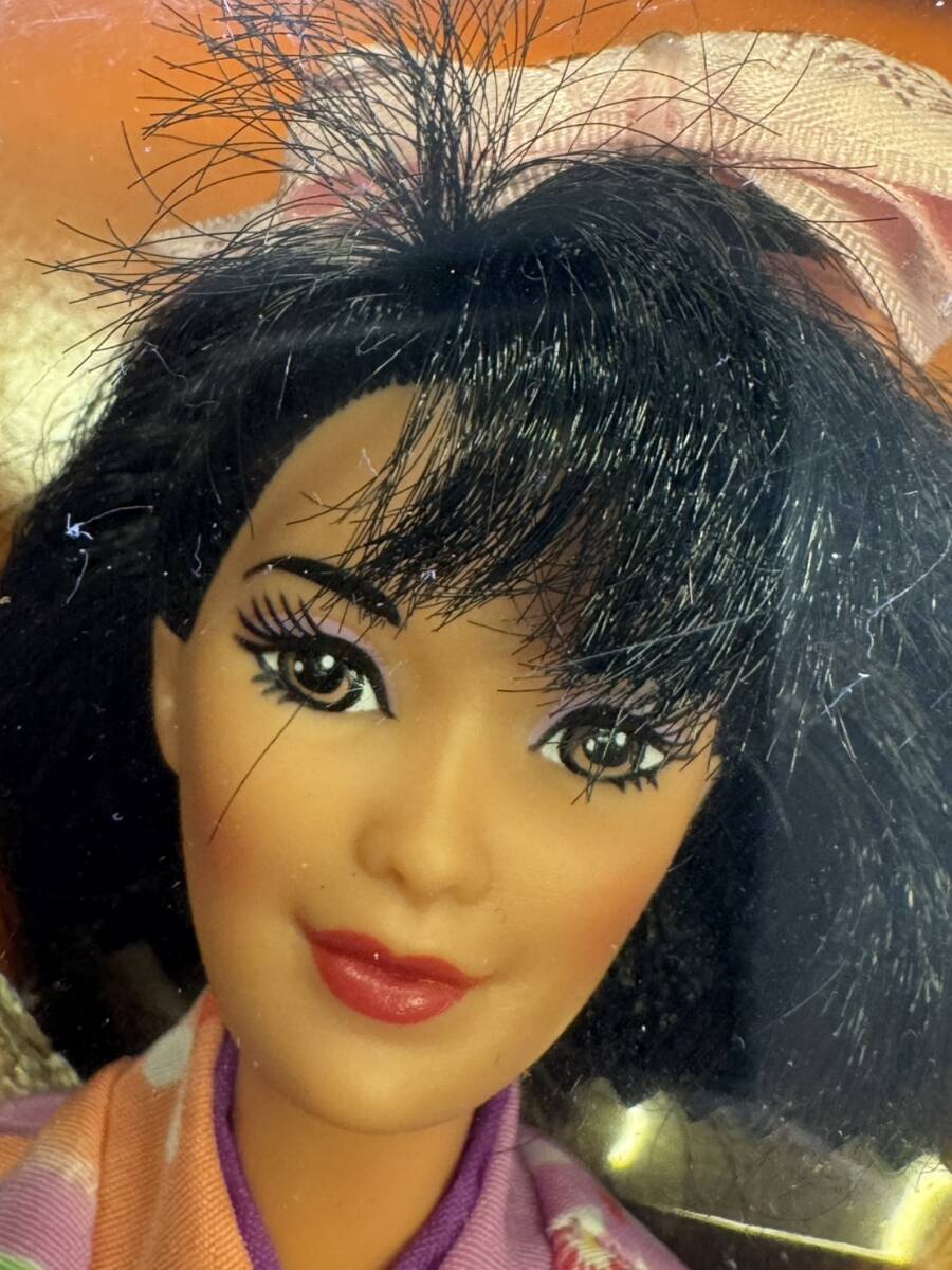 未開封 バービー1995年ワールドコレクション 著物 日本 JAPANESE JAPAN マテル ビンテージBarbie Dools of the World Collection 90sZM3841