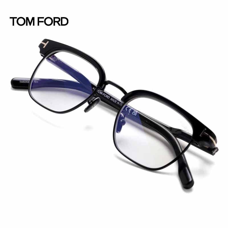 TOM FORD(トムフォード) / サーモントブローウェリントン型セルフレームメガネ(FT5932-D-B) [tfd2510051]