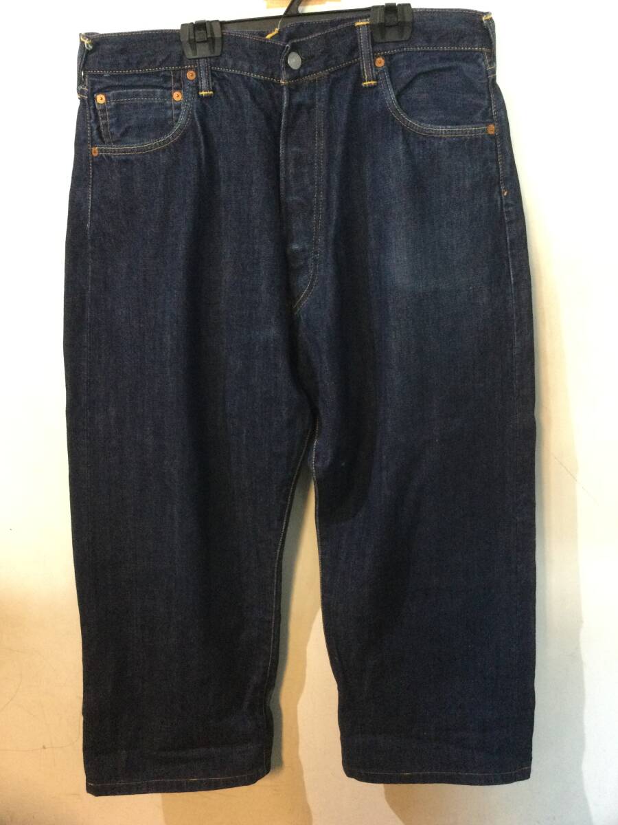 EVISU エヴィス　ジーンズ　表記38×35サイズ　濃紺　Lot2001 No.2