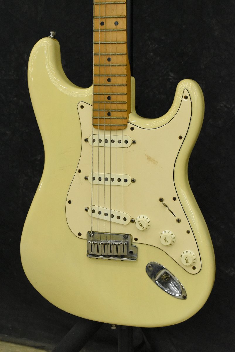 Fender USA Stratocaster エレキギター クリーム Yahoo!オークション - 【D】Fender USA Stratocaster エレキ