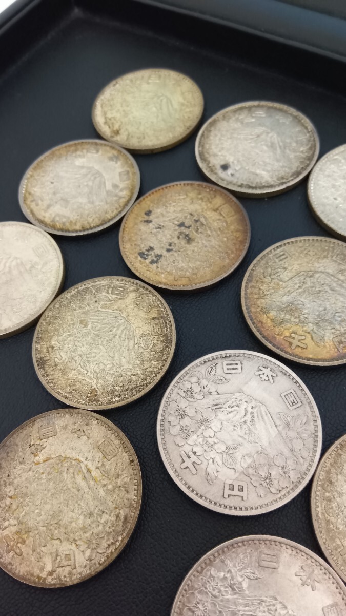 東京オリンピック 1000円銀貨 17枚 記念硬貨 東京五輪 銀貨 硬貨