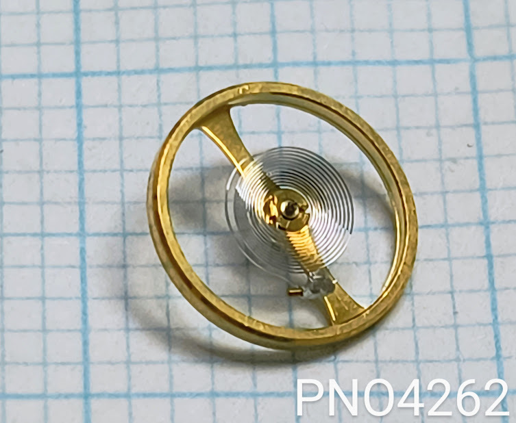 (■1)シチズン純正パーツ CITIZEN 039-54 バランスコンプリート/Balance complete/テンプ Cal.6100/6200/他 PNO4262_画像1