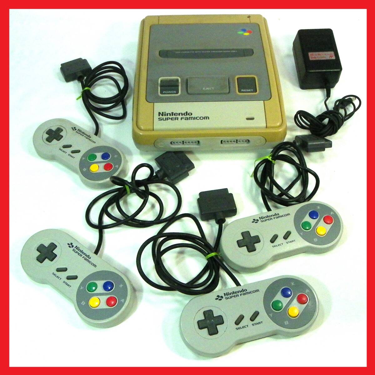 ゆうパック.80サイズ送料記載済み スーパーファミコン SHVC-001
