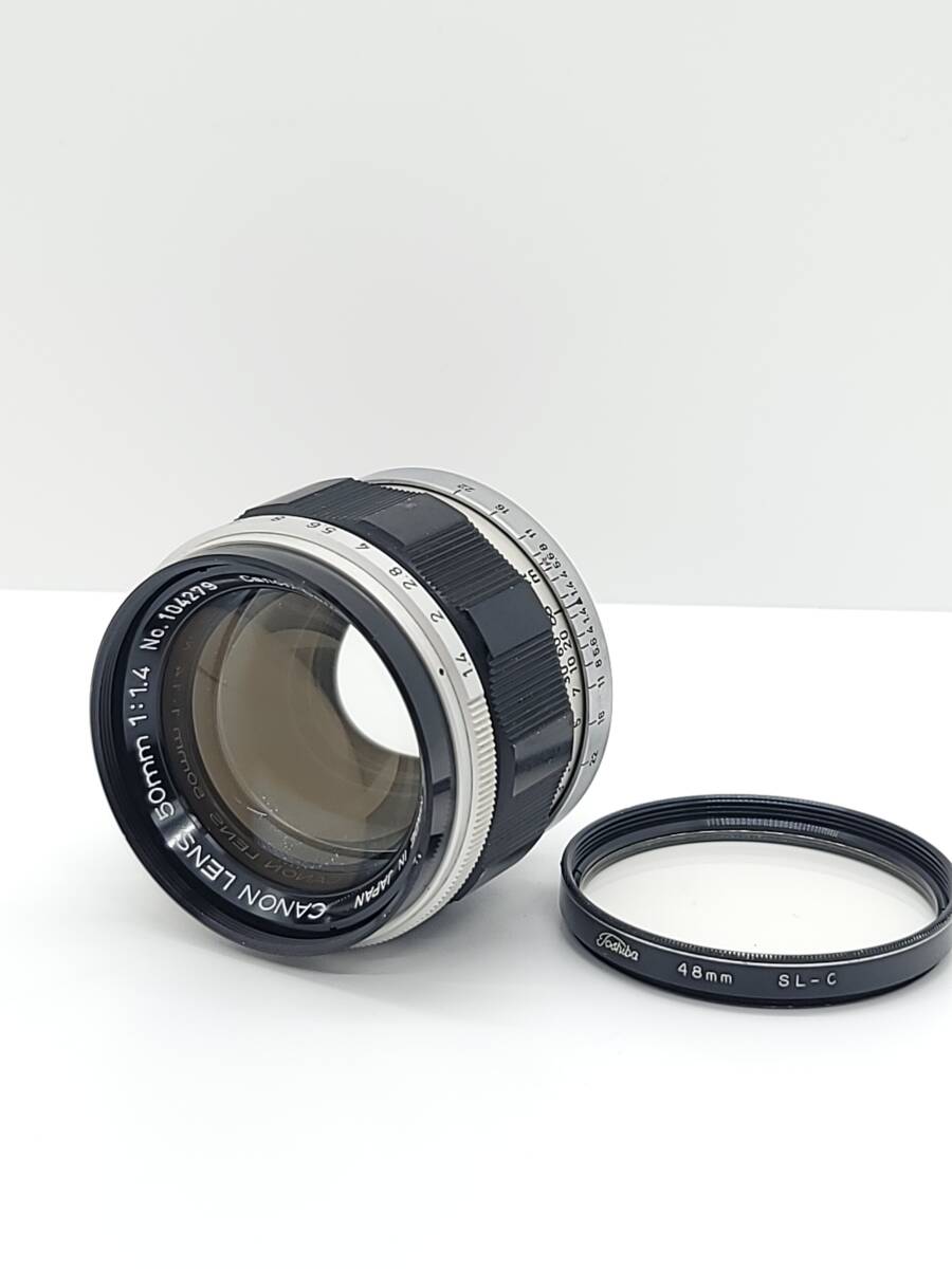 CANON キャノン LENS 50mm F1.4 Lマウント #303