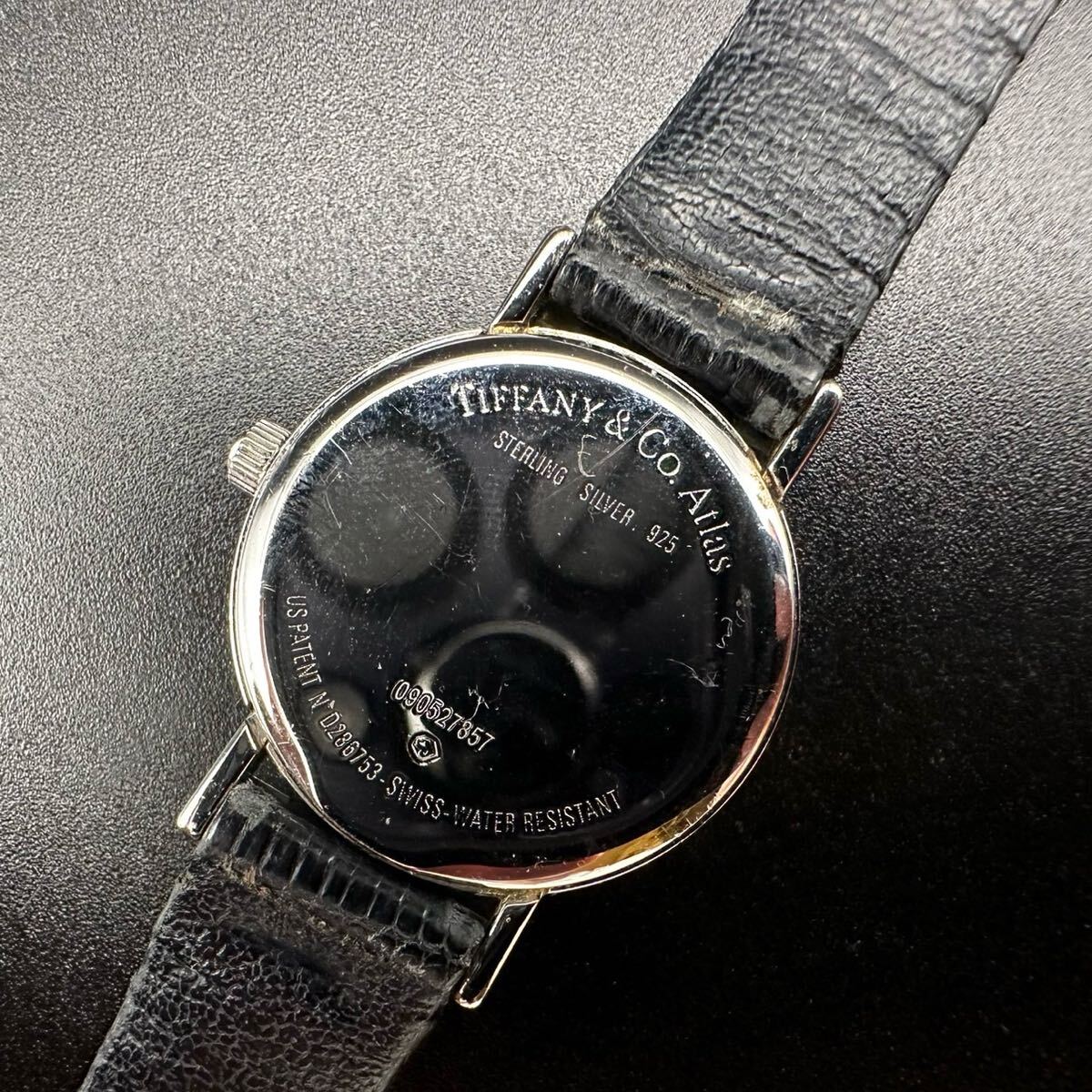 電池交換済み　稼動品　Tiffany　ティファニー　時計　腕時計　アトラス　493