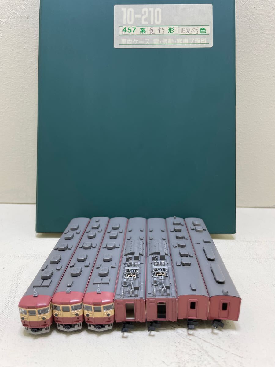 457系 KATO 7両セット Yahoo!オークション - 457系 KATO 7両セット Nゲージ KATO 鉄道模型