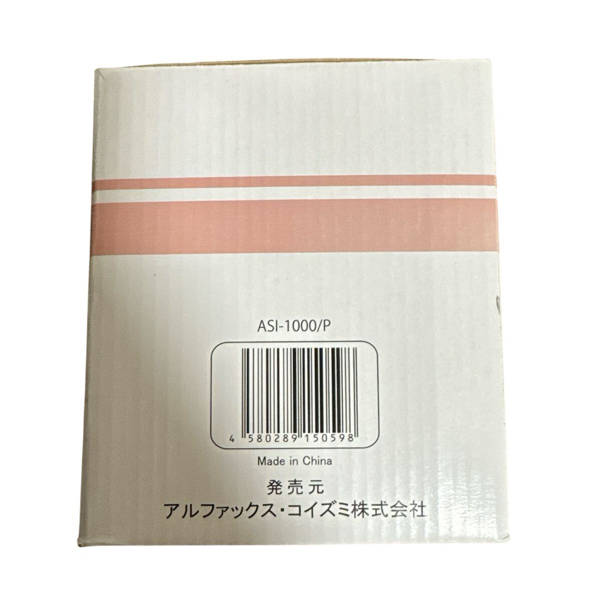 642 コイズミ スチームアイロン ASI-1000/P 衣類ケア　生活家電　 コンパクト アイロン　洗濯　服　_画像4