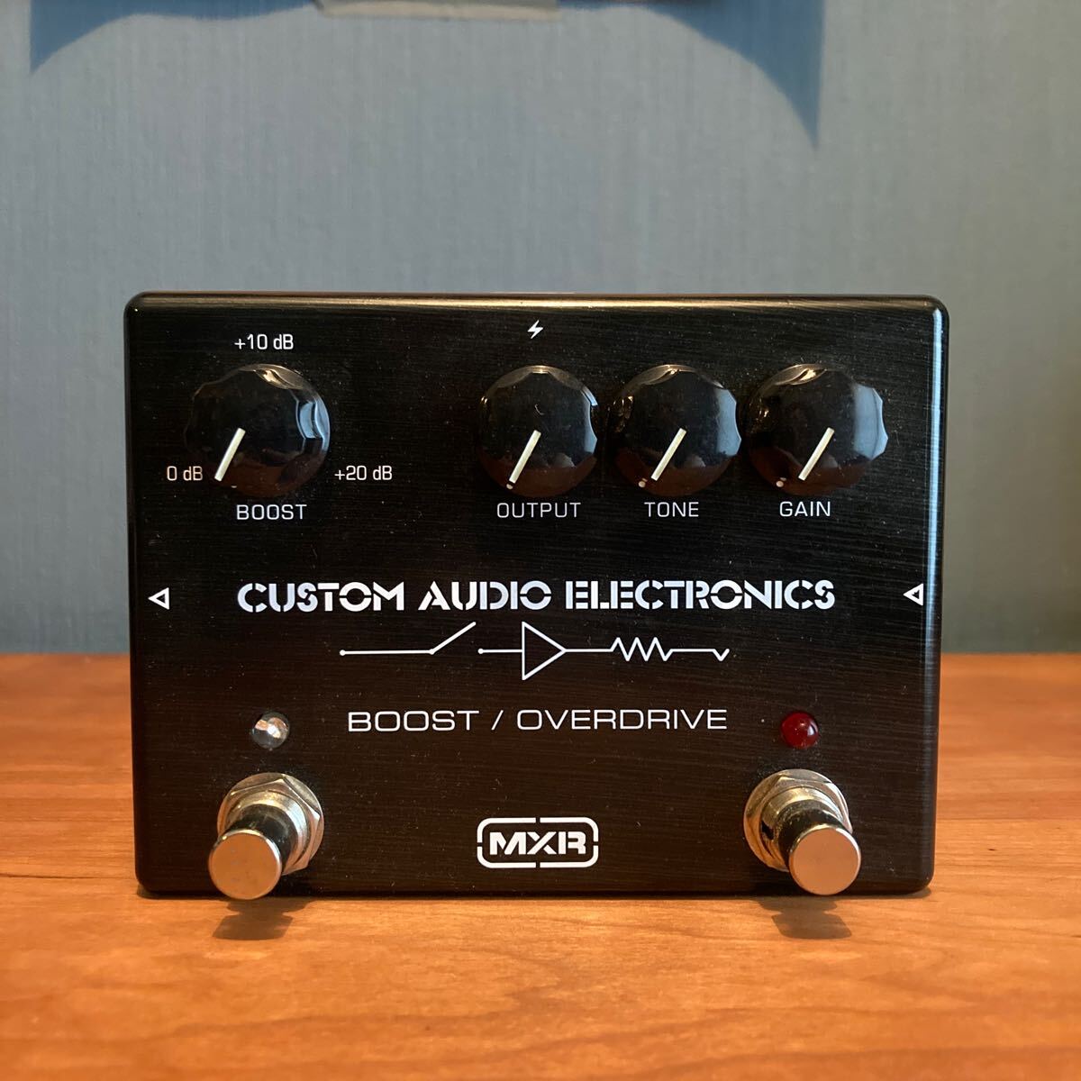 【週末値下げ】MXR MC402 Boost Overdrive MXR Custom Audio Electronics MC-402 Boost/Overdrive Pedal
