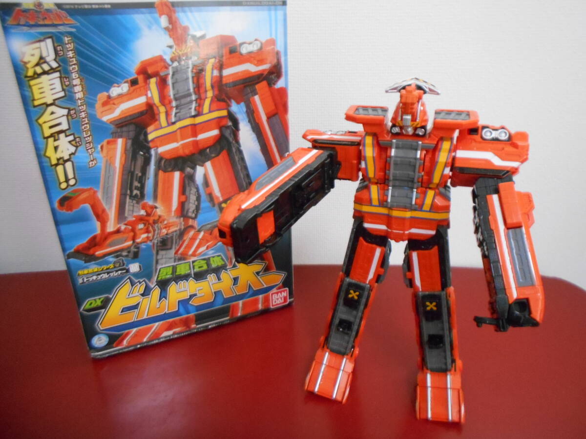 烈車(chē)戦隊(duì)トッキュウジャー　DXビルドダイオー　説明書(shū)、箱あり　同梱大歓迎　現(xiàn)狀品　おすすめ　激安　