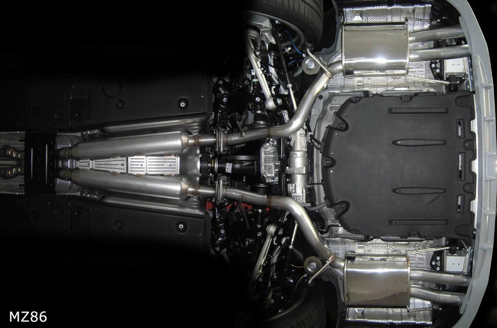 M'z SPEED エキゾーストシステム (MZ86) カーボン レクサス LS500h DAA-GVF50 DAA-GVF55 6AA-GVF50 6AA-GVF55 R2.11～ Fスポーツ