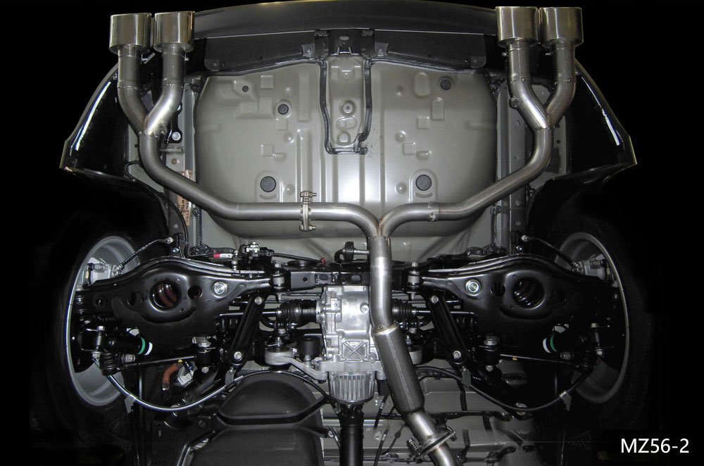 M\'z SPEED エキゾーストシステム 左右4本出し (MZ56-2) ハリアーハイブリッド DAA-AVU65W H29.6～R2.5 2AR-2JM-2FM MC後