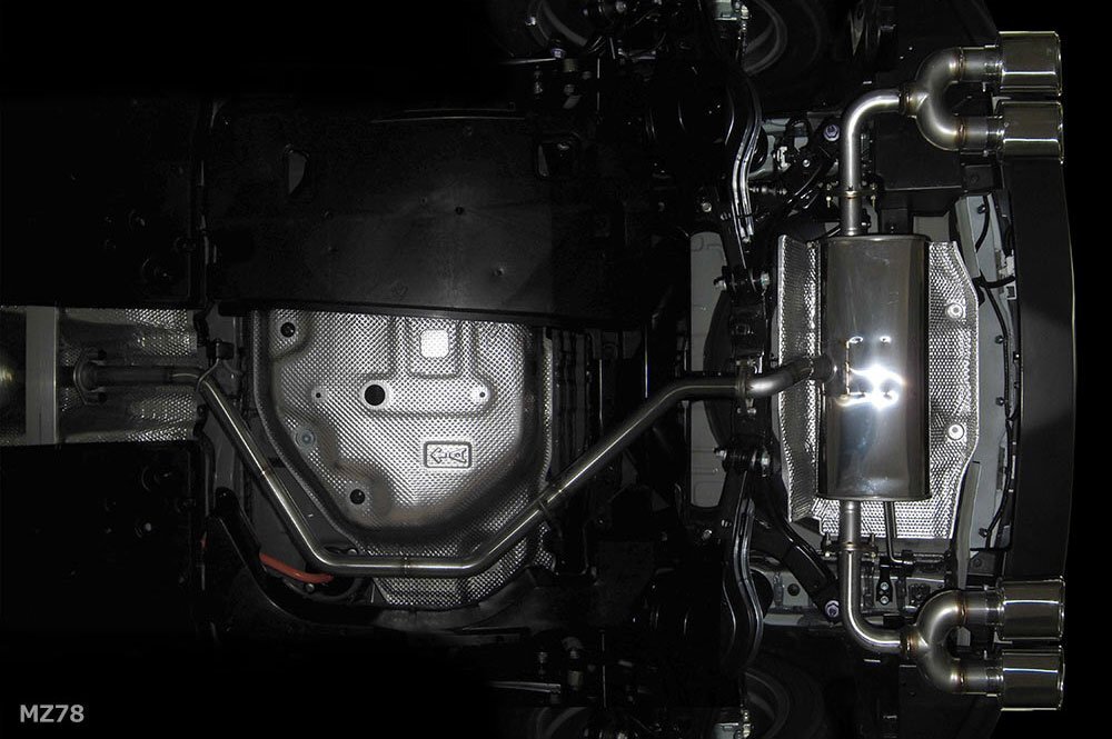 M\'z SPEED エキゾーストシステム (MZ78) ステンレス C-HR DBA-NGX10 H28.12～R1.9 8NR-FTS MC前