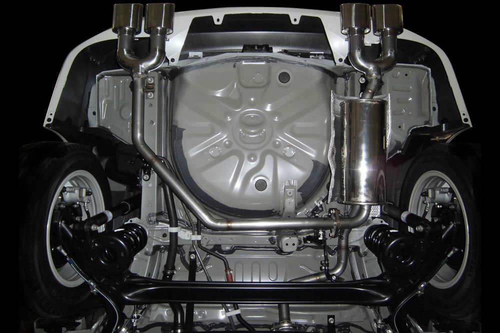 M\'z SPEED エキゾーストシステム (MZ61) チタン プリウスα DAA-ZVW41W H23.5～H26.10 2ZR-5JM MC前