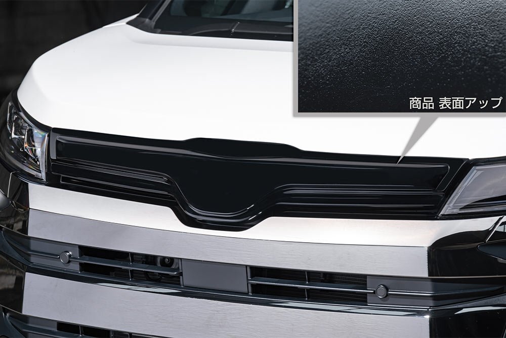 M\'z SPEED フードトップモール つや消しブラック AES ノア MZRA90W MZRA95W R4.1～ S-Z/S-G