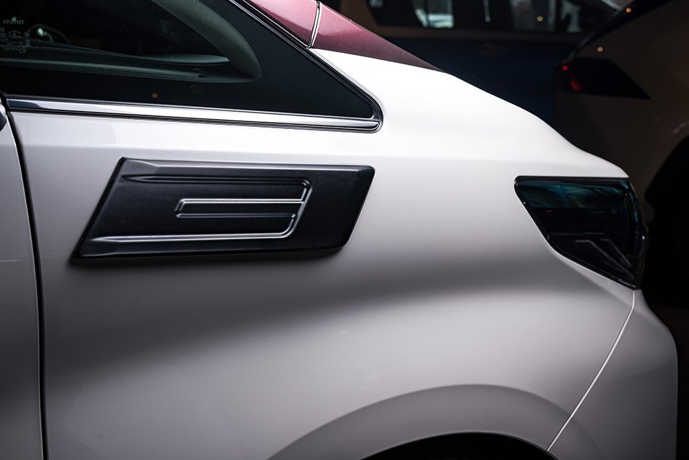 M\'z SPEED フェンダーダクト つや消しブラック AES アルファード AGH30W AGH35W GGH30W GGH35W H30.1～R5.5 S/SC MC後