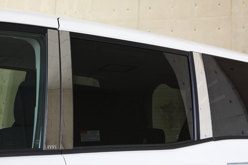 M\'z SPEED ステンレスピラーリフレクター ステンレス ノア ZWR80G H26.1～H29.7 ハイブリッドG/X MC前