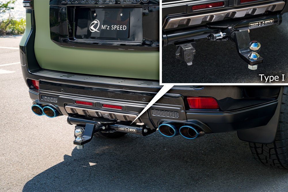 M\'z SPEED ヒッチメンバー タイプI スチール ランドクルーザープラド GDJ150W GDJ151W TRJ150W H29.9～R6.4