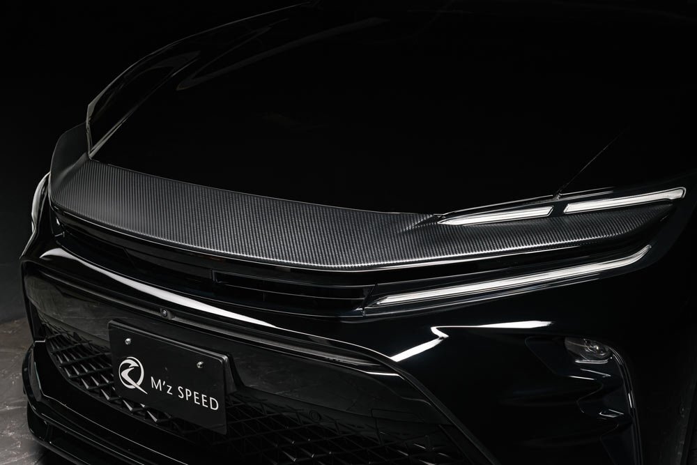 M\'z SPEED フロントグリルガーニッシュ カーボン AES クラウンスポーツ AZSH36W AZSH37W R5.11～ RS/Z