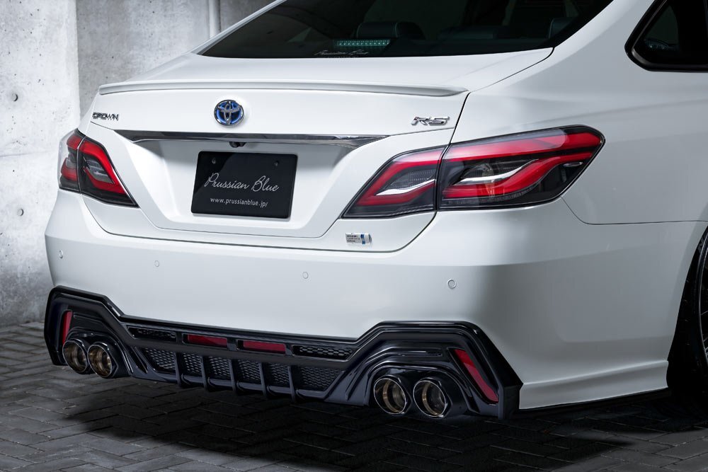 M\'z SPEED リアアンダースポイラー ブラック (202) FRP クラウン ARS220 H30.6～R4.8 RS