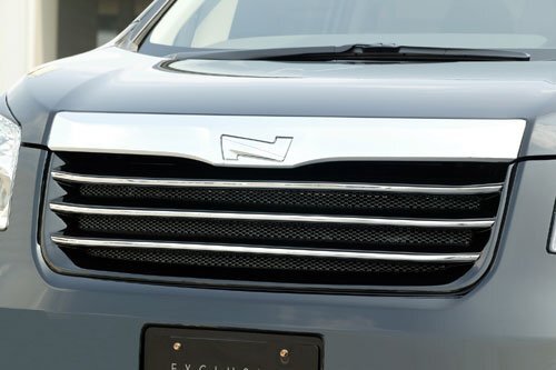 M\'z SPEED フロントグリル 未塗装 FRP ノア ZRR70G ZRR75G H19.6～H22.3 G/X/YY