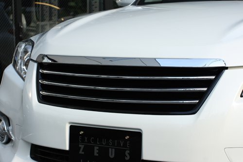 M\'z SPEED フロントグリル 未塗装 FRP ヴァンガード GSA33W H22.2～H25.11 350S MC後