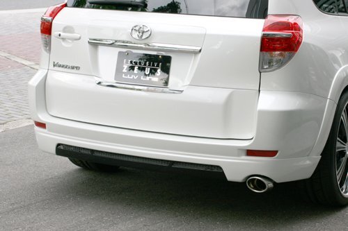 M\'z SPEED リアアンダースポイラー 未塗装 FRP ヴァンガード ACA33W ACA38W H22.2～H25.11 240S Sパッケージ MC後