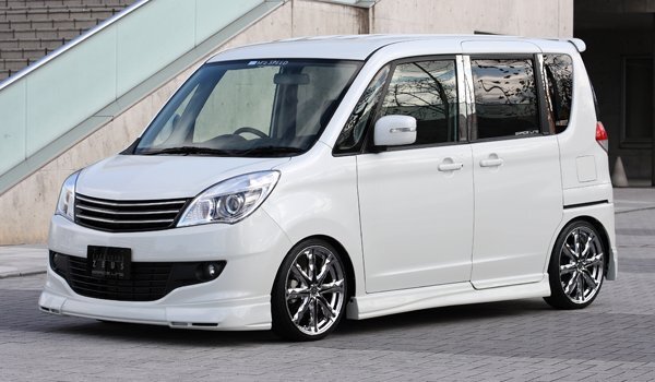 M\'z SPEED 3点キット ブルーイッシュブラックパール (KR) FRP デリカD:2 MB15S H23.3～H25.11 MC前