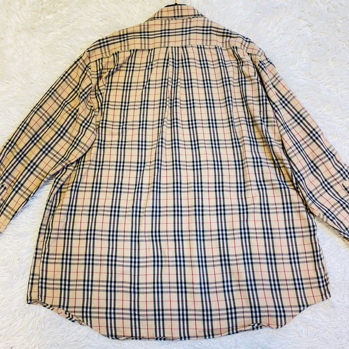 美品/XL】バーバリーロンドン BURBERRY LONDON シャツ 長袖